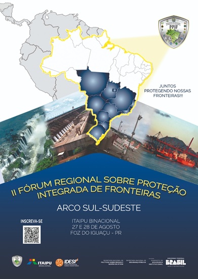 Divulgação do evento em Itaipu