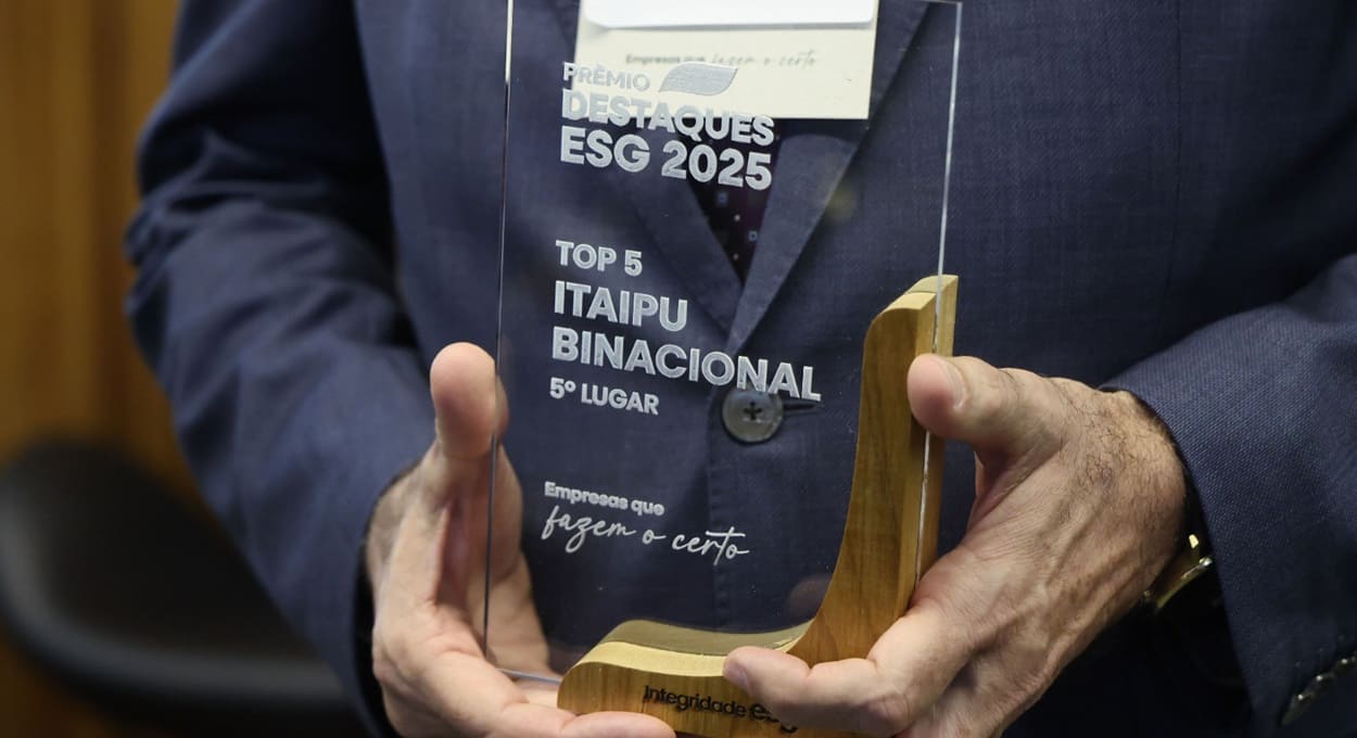 Itaipu fica entre as melhores empresas do Brasil no Prêmio Destaque ESG