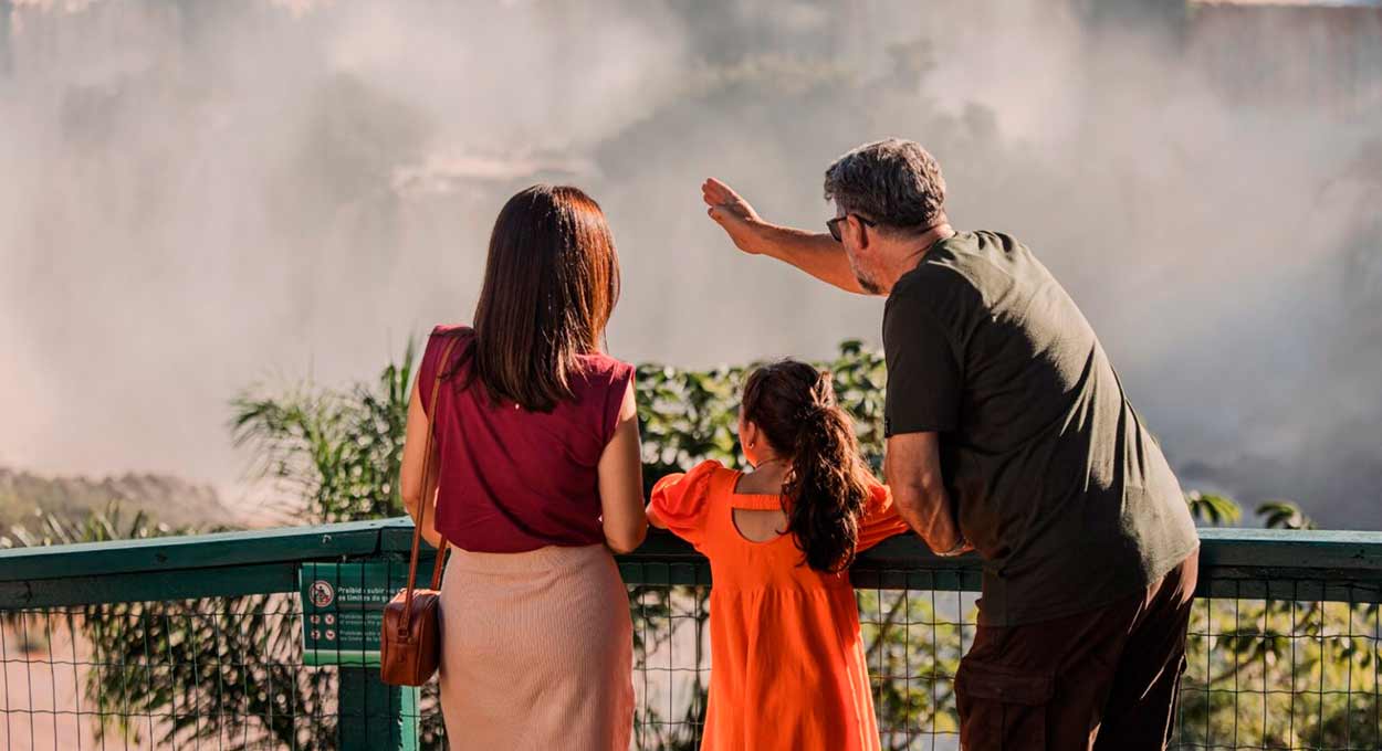 Viva um Dia dos Pais inesquecível no Parque Nacional do Iguaçu