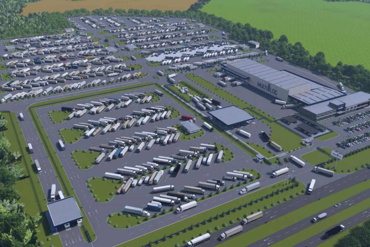 Começa construção do novo Porto Seco de Foz do Iguaçu