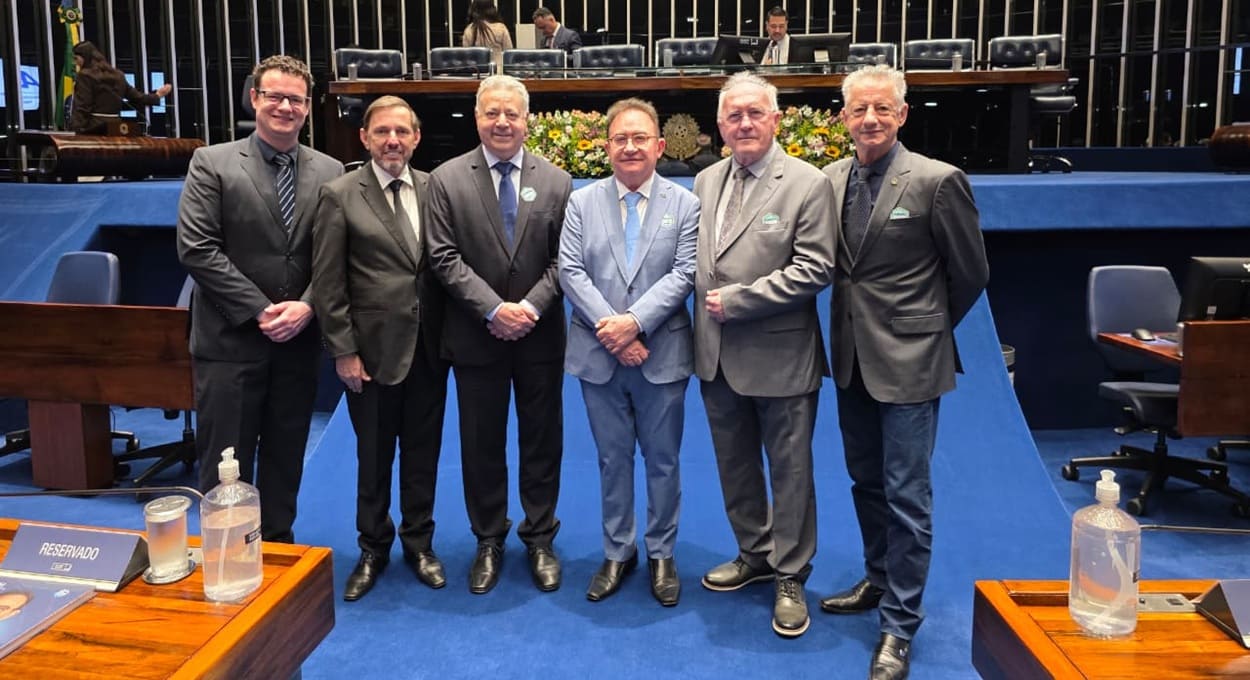 Hoteleiros de Foz do Iguaçu prestigiam homenagem à ABIH no Senado