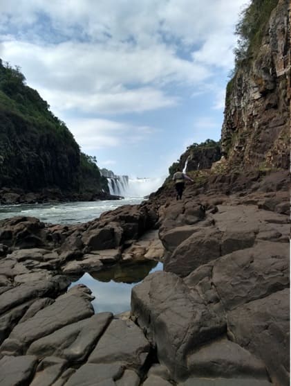 Pesquisas incluíram a região da ilha San Martín.