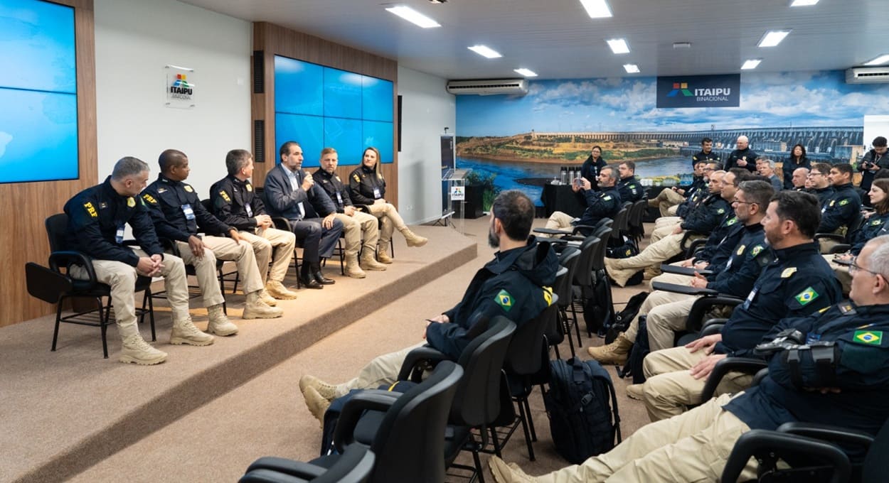 Itaipu sedia encontro de chefes da Polícia Rodoviária Federal no Paraná