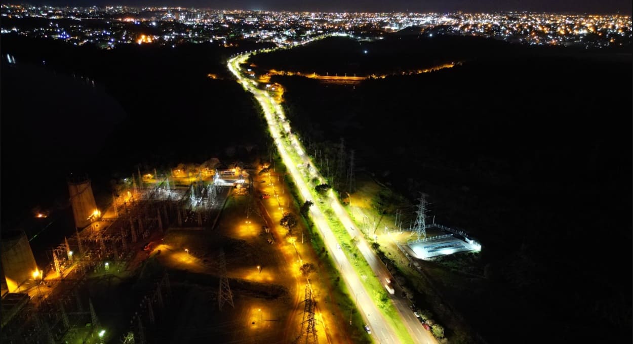 Paraguai: rodovia ganha lâmpadas LED entre Ciudad del Este e Hernandarias