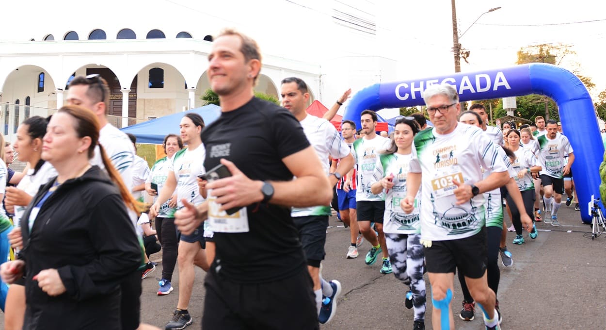 Corrida do Turismo movimenta a manhã de domingo em Foz do Iguaçu