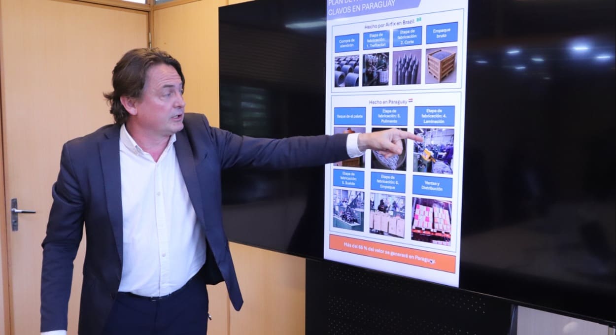 Empresário brasileiro anuncia construção de fábrica no Paraguai