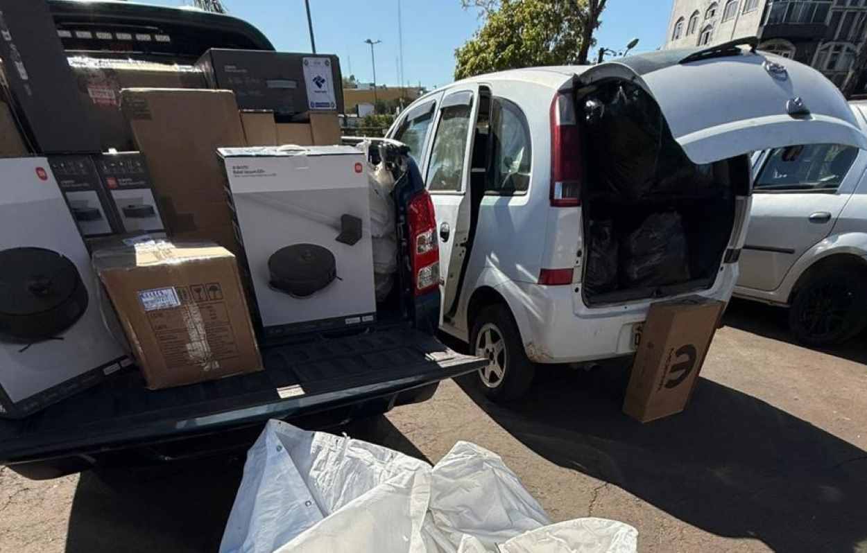 Operação apreende R$ 300 mil em mercadorias na Vila Portes