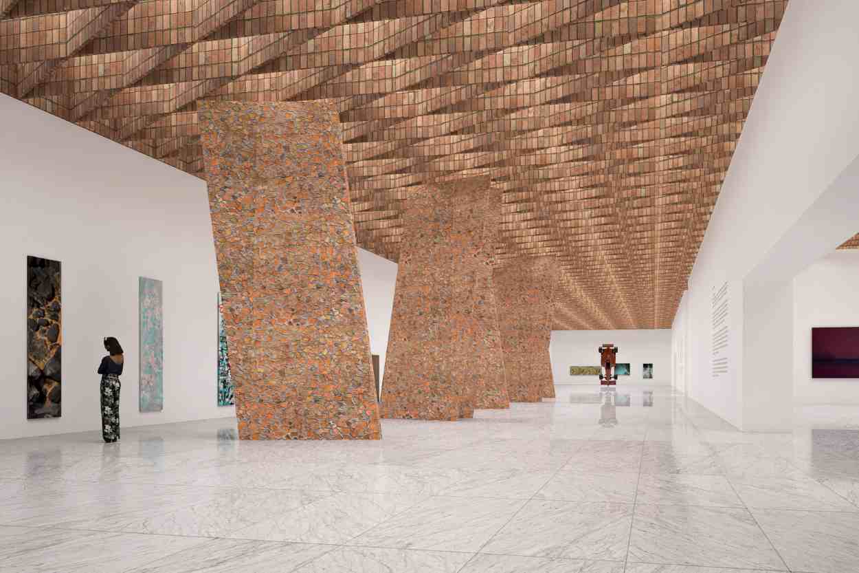 Pompidou segue proposta de museu integrado à natureza em Foz