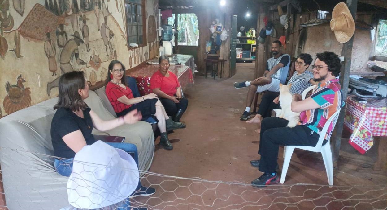 Representante do Ministério da Cultura visita Quilombo Horta da Laíde