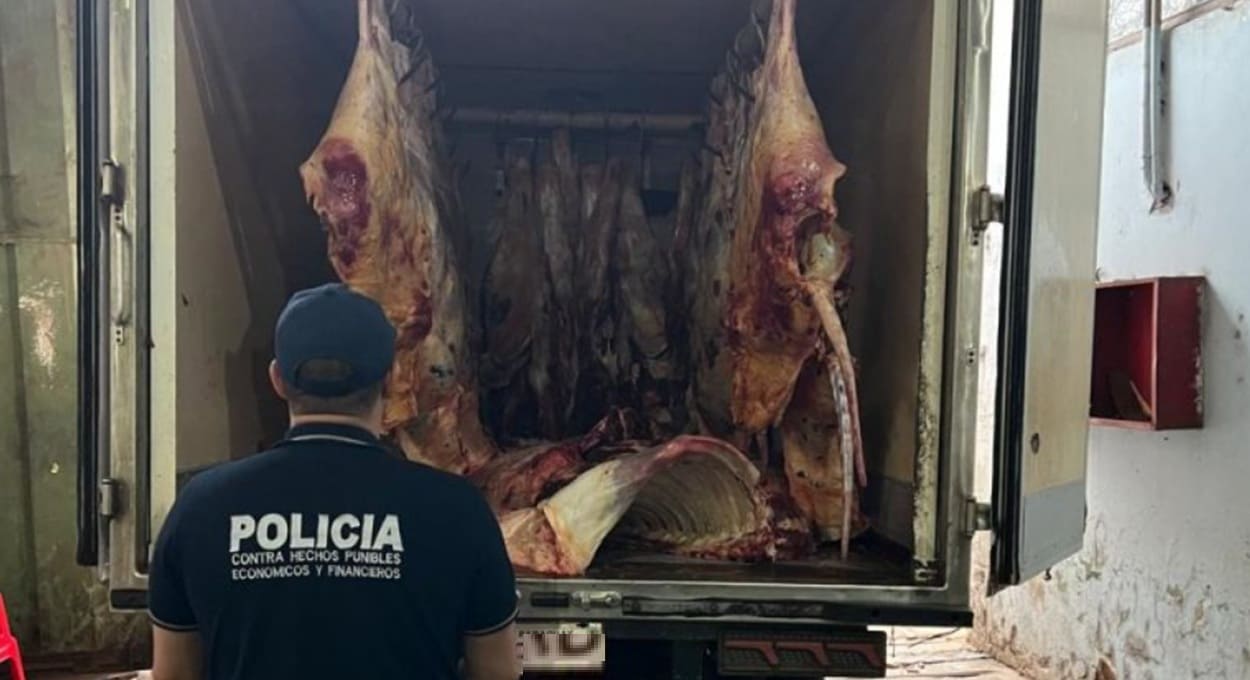 Paraguai apreende carne de contrabando em supermercado de Ciudad del Este