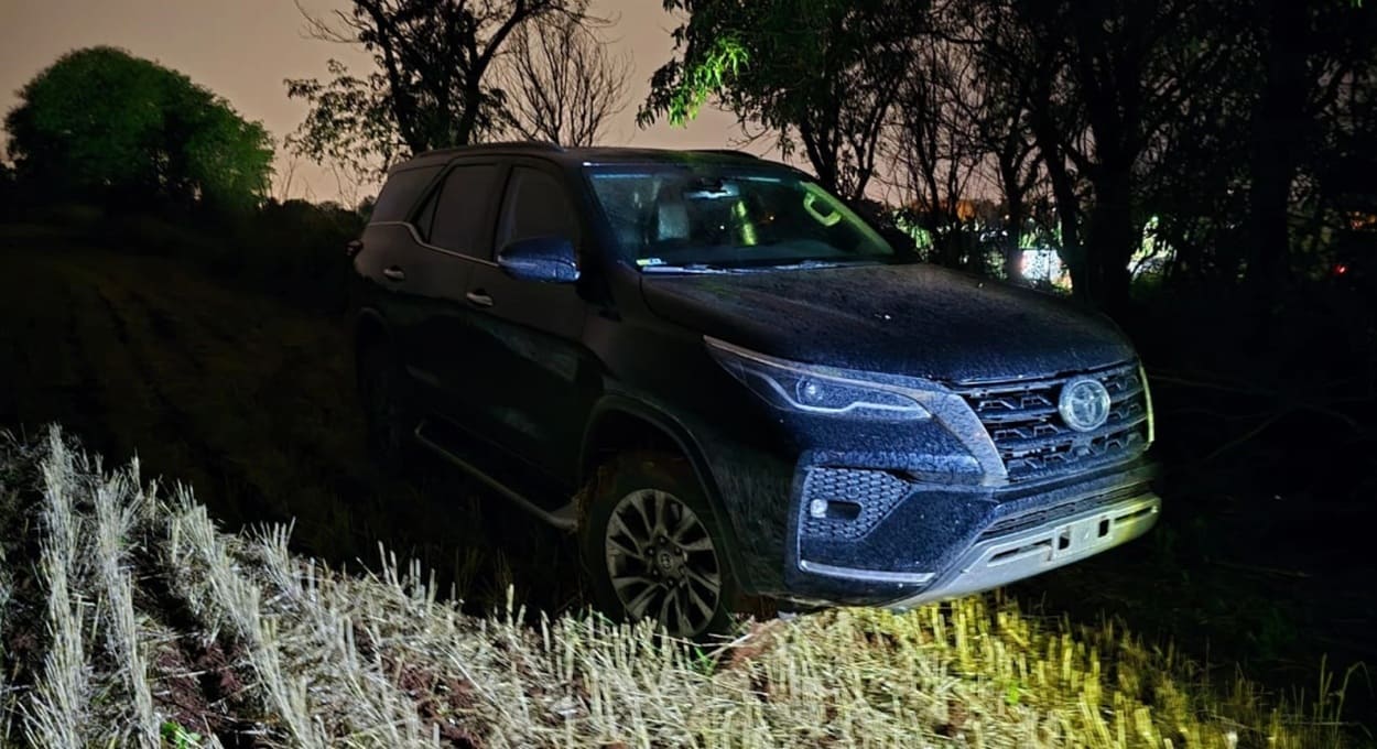 Viatura furtada em frente a hotel de Foz do Iguaçu é recuperada no Paraguai