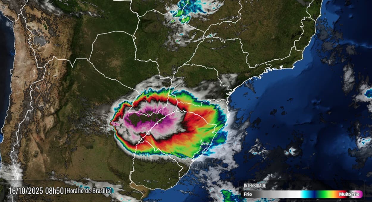 Alerta de chuva: veja o que diz a meteorologia para Foz do Iguaçu