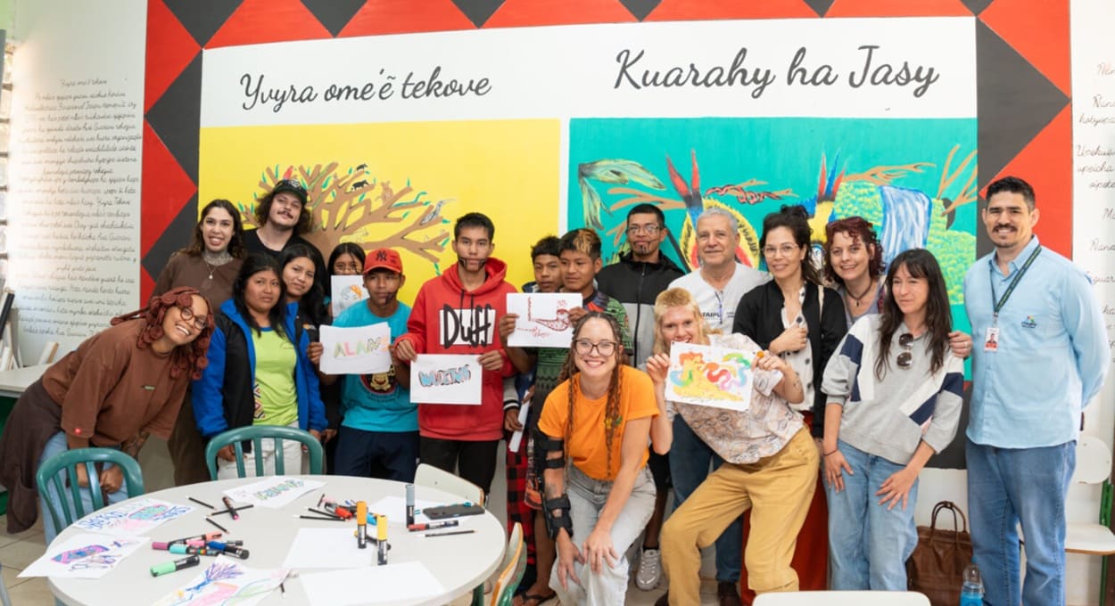Gramadão da Vila A terá mural artístico com inspiração indígena