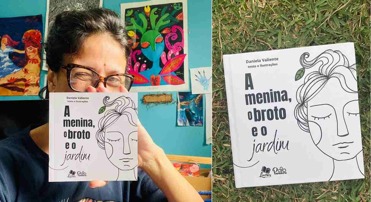 Daniela Valiente lança “A Menina, o Broto e o Jardim” neste domingo (5)