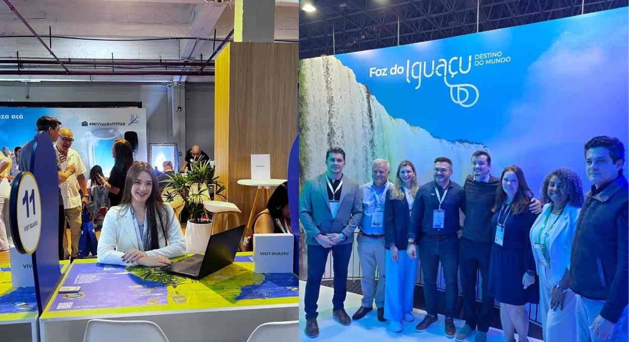 Visit Iguassu reforça presença internacional em três grandes feiras de turismo