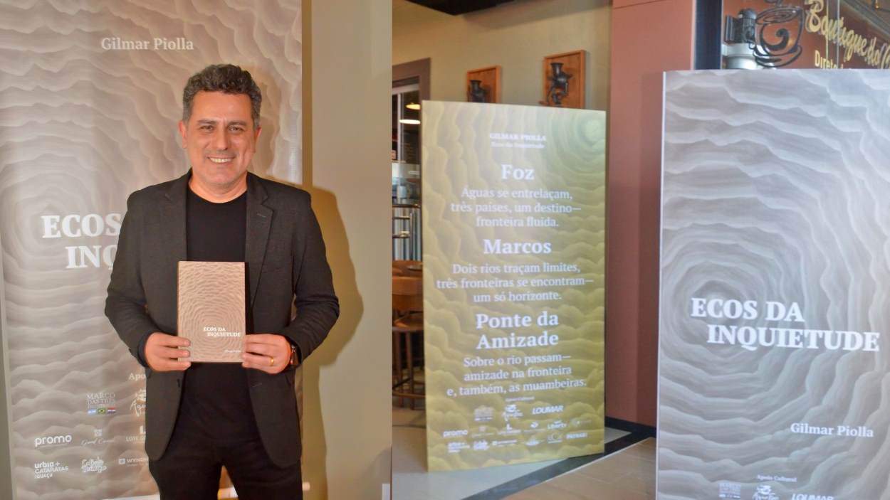 Exposição une poética do jornalista Gilmar Piolla e solidariedade