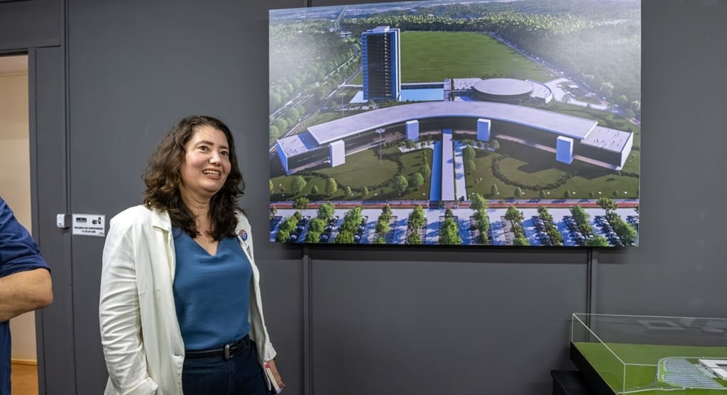 Diana Araújo, reitora da Unila. Foto: William Brisida/Itaipu Binacional