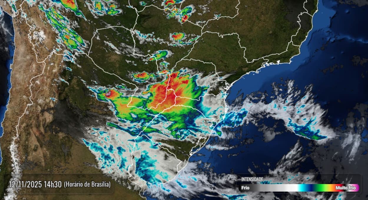 Meteorologia emite alerta laranja para Foz do Iguaçu e região