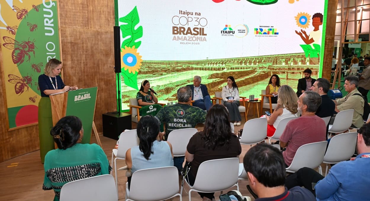Itaipu apresenta modelo para cidades resilientes na COP30 em Belém