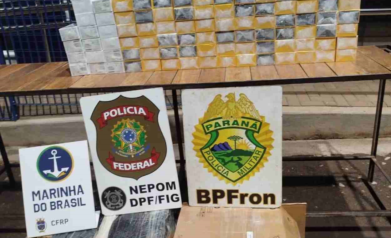 Drone ajuda forças de segurança a apreender 100 celulares na fronteira