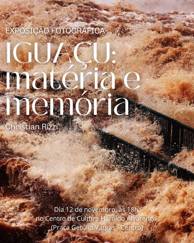 Foz recebe exposição que transforma as Cataratas em arte sobre madeira