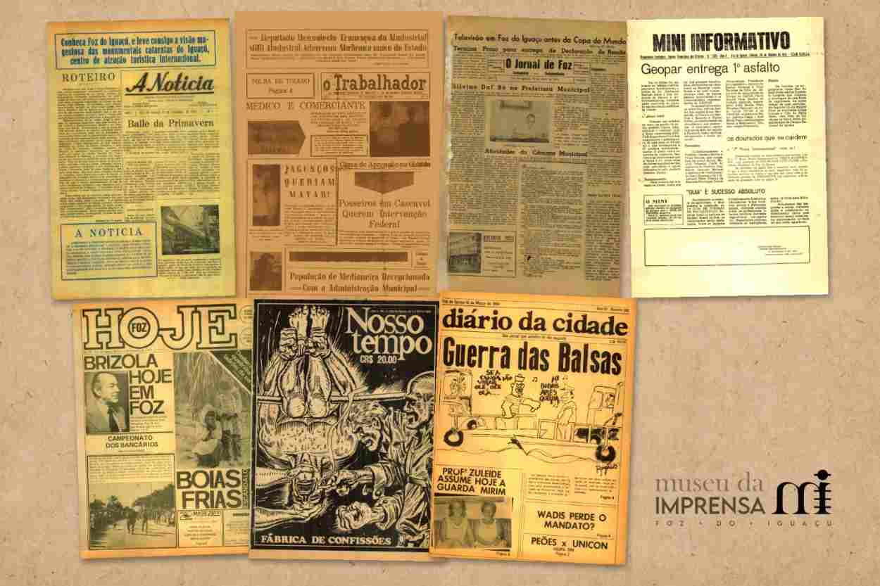 Memória de Foz ganha acervo digital com seis décadas de história