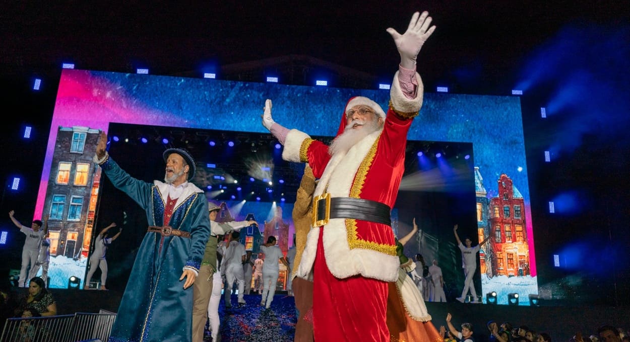 Saiba como foi a abertura do Natal da Família no Gramadão de Itaipu