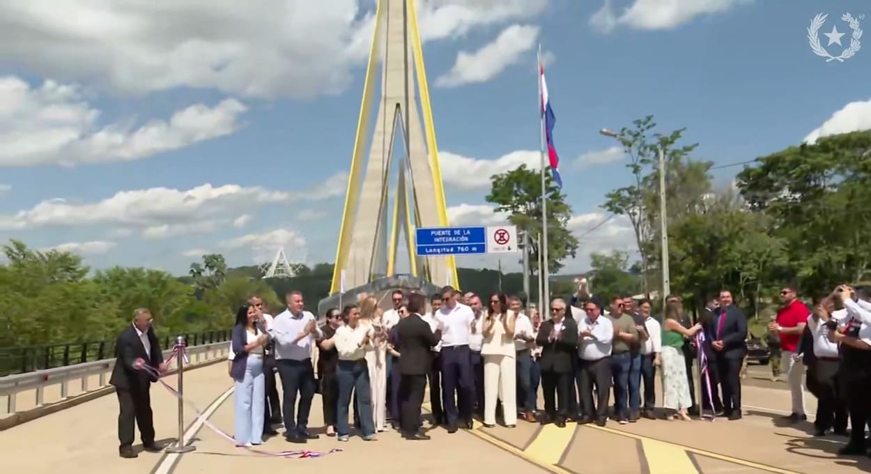 Paraguai faz inauguração separada da Ponte da Integração