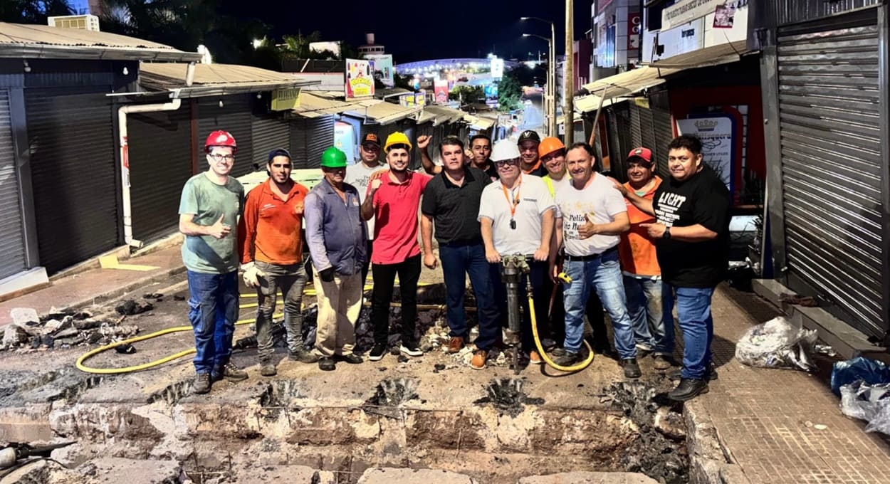 Prefeitura de Ciudad del Este faz melhorias no entorno da Ponte da Amizade