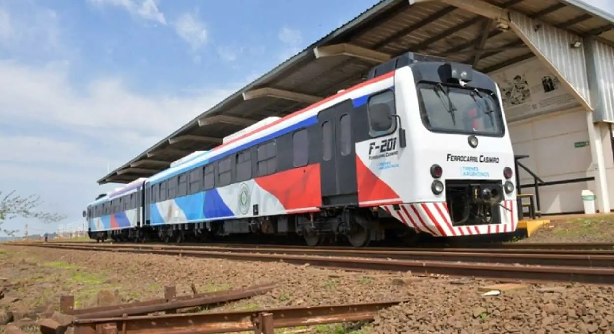 Saiba o funcionamento do trem fronteiriço Paraguai–Argentina no fim do ano