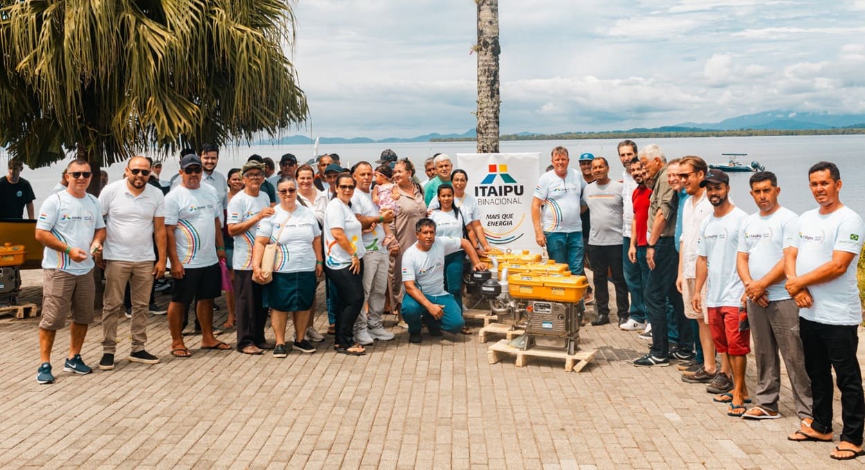 Convênio de Itaipu beneficia pescadores e moradores do litoral