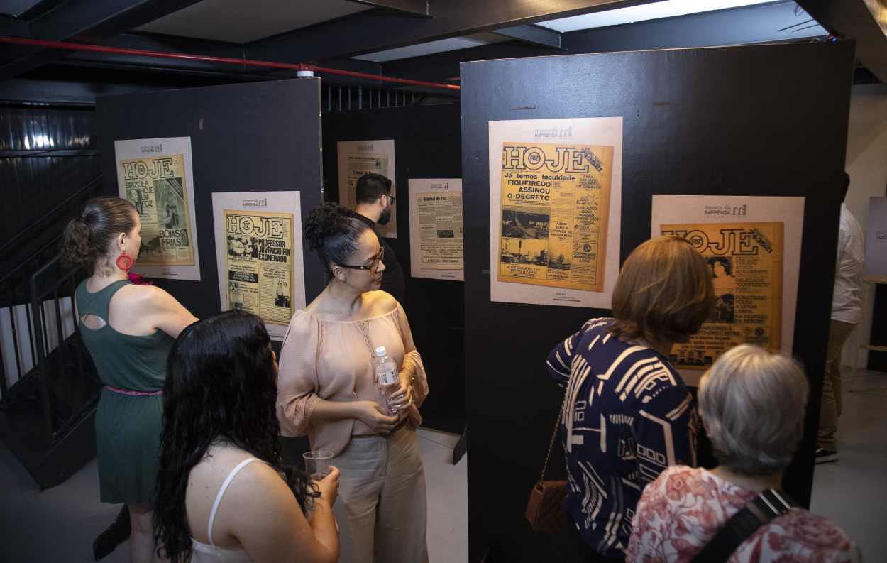 Memória de Foz em 40 capas: exposição do Museu da Imprensa vai até domingo