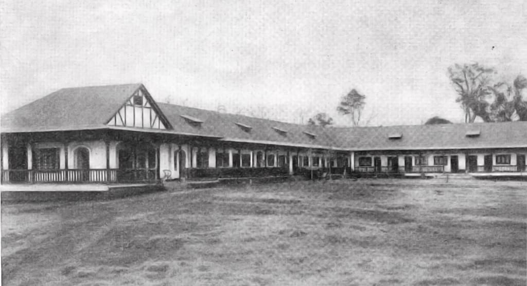 Foto sem data do antigo Hotel das Cataratas na Argentina.