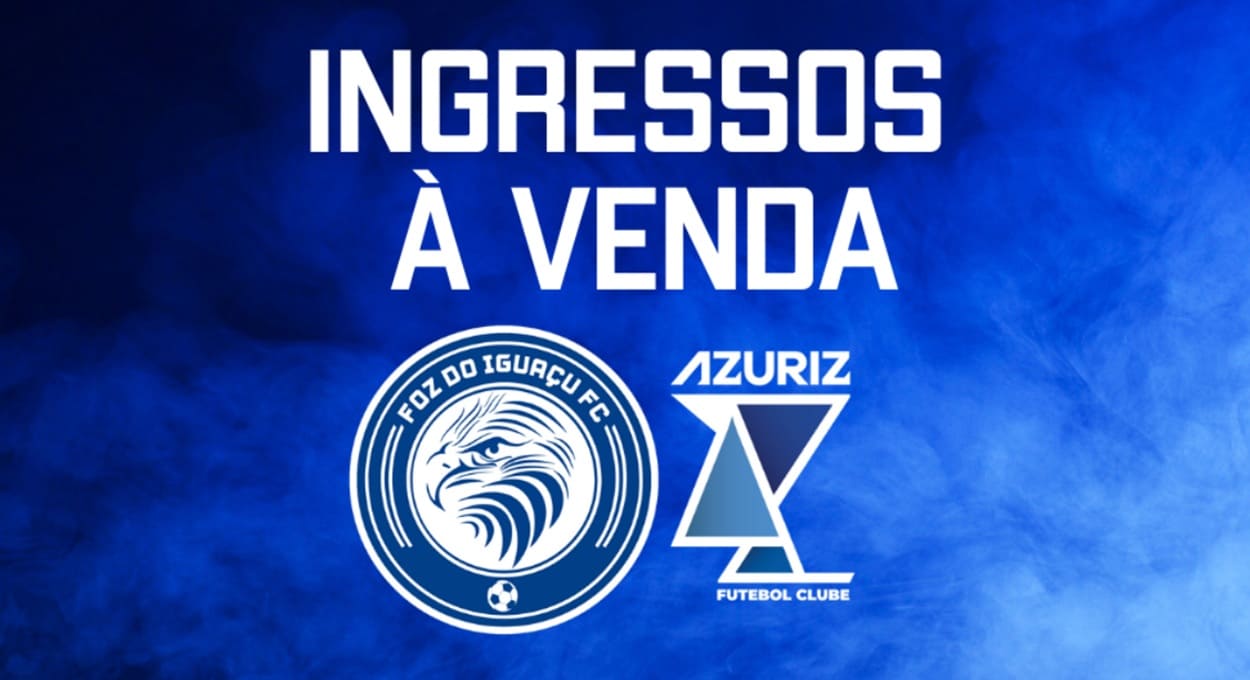 Ingressos para a estreia do Foz do Iguaçu FC em casa já estão à venda