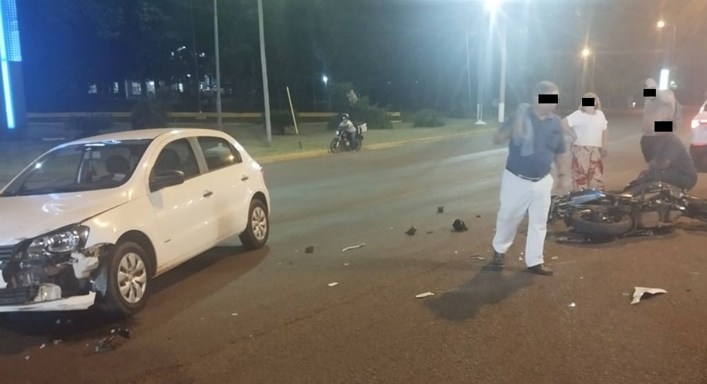 Acidente na aduana argentina em Puerto Iguazú.