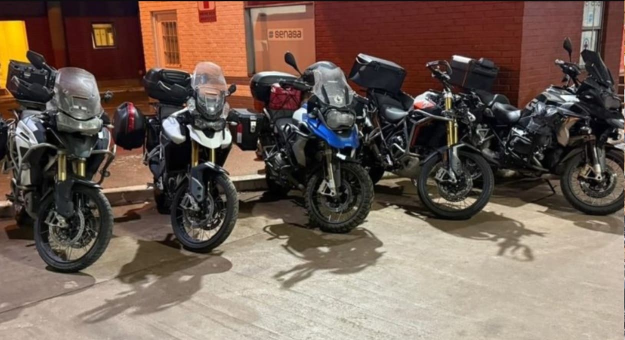 Argentina apreende motos de luxo na Ponte Tancredo Neves