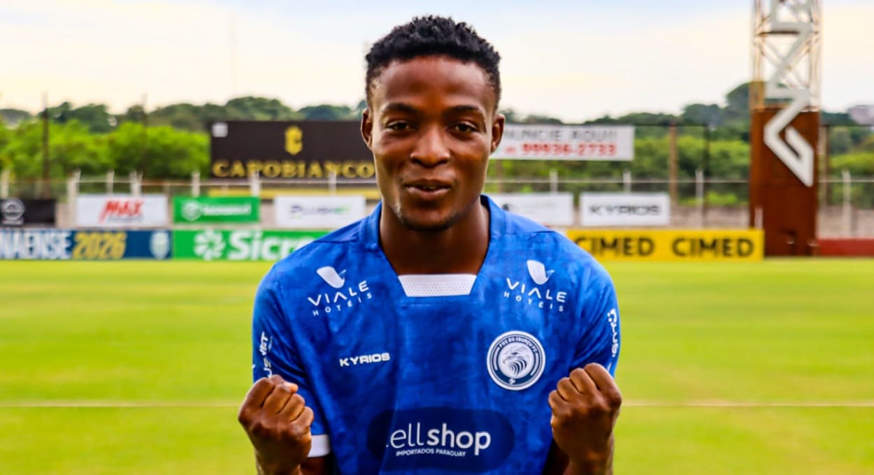 Foz do Iguaçu FC anuncia jogador nigeriano como reforço