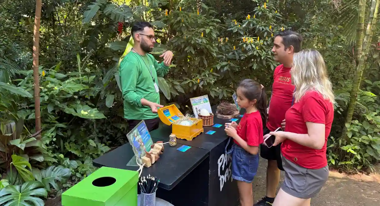 Parque das Aves encerra vivência educativa nesta sexta-feira (16)