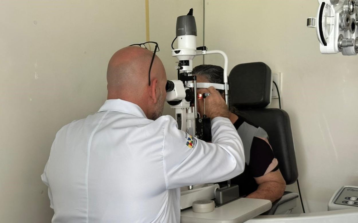 Atendimento oftalmológico é retomado pela carreta do Ministério da Saúde em Foz