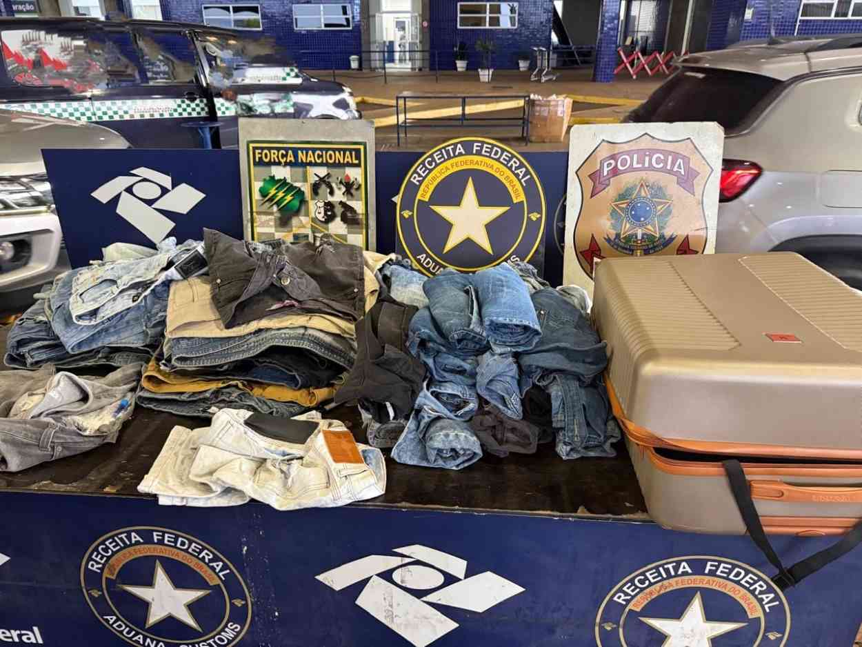 RF encontra 4 quilos de substância análoga à cocaína escondida em bermuda