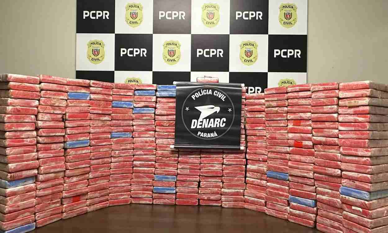 Paraná apreende 1,5 tonelada de drogas por dia, com prejuízo bilionário ao tráfico