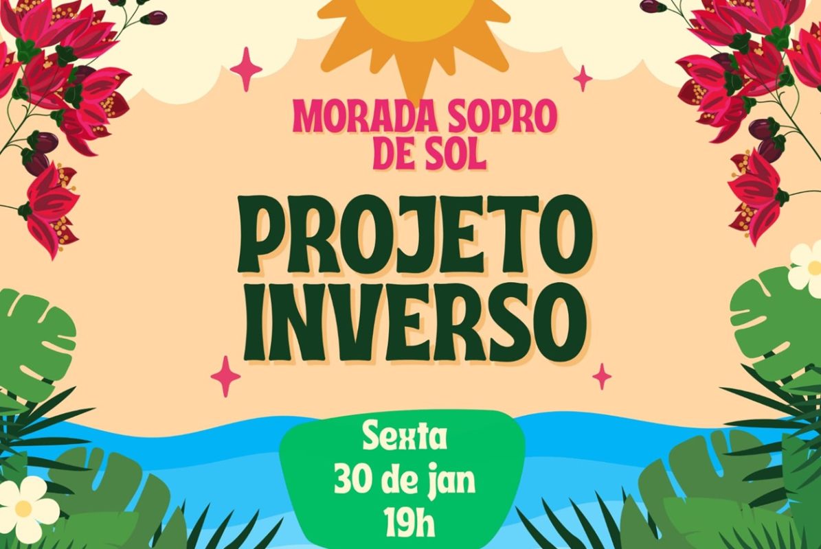 Banda Projeto Inverso abre a agenda de 2026 da Morada Sopro de Sol