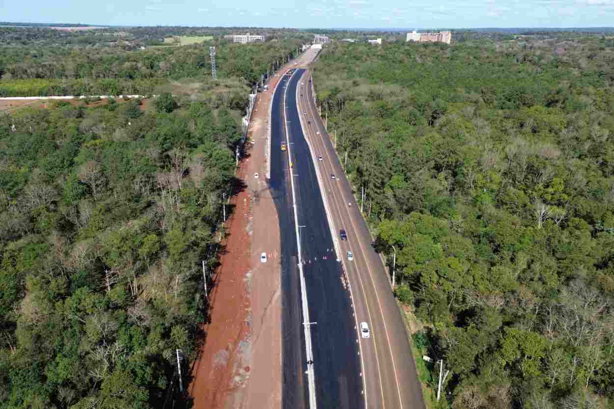 Rodovia das Cataratas terá desvio para avanço da duplicação — saiba o que muda