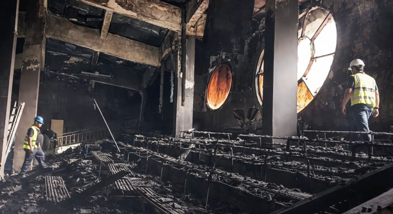 Comissão prepara relatório sobre incêndio na catedral de Ciudad del Este