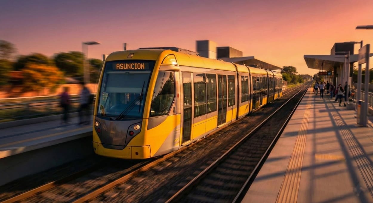 Paraguai terá trem de passageiros para interligar área metropolitana