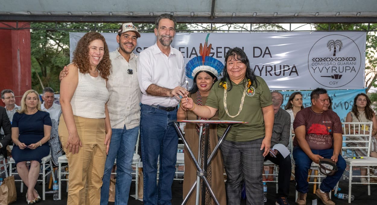 Itaipu entrega ao STF relatório sobre reparação aos indígenas