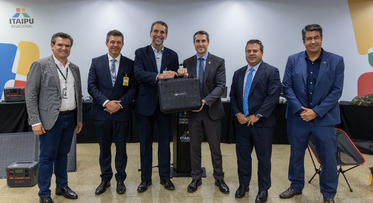 Itaipu repassa equipamentos à PF para o combate ao crime na fronteira