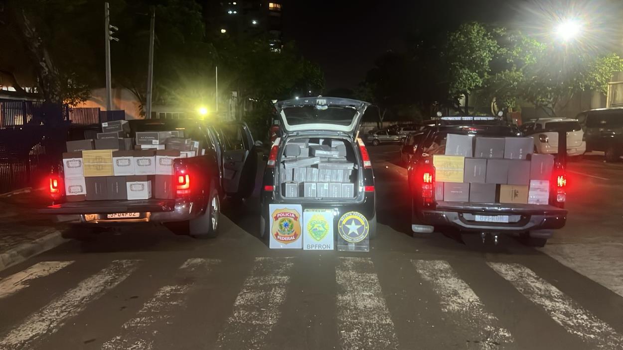 Fiscalização na fronteira leva à apreensão de duas mil garrafas de vinho em Foz