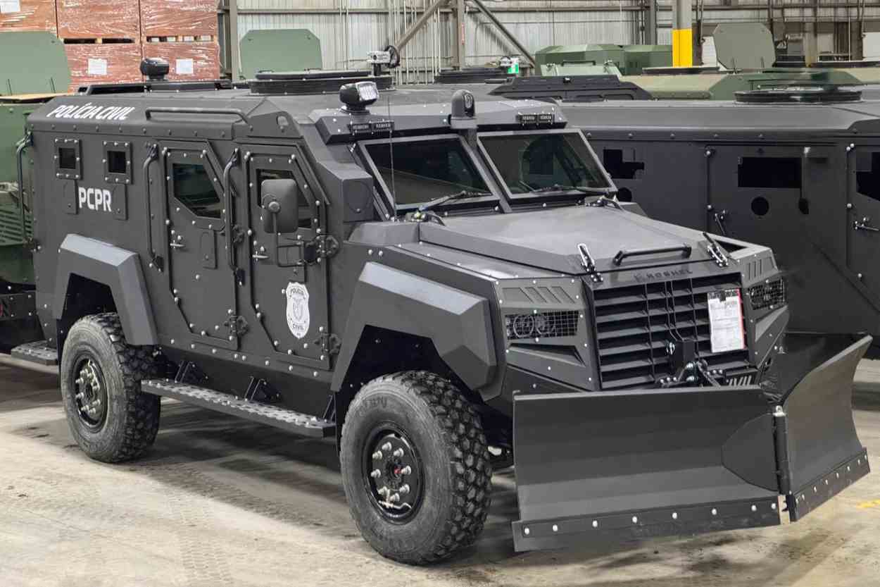 Paraná compra sete blindados para ações policiais de alto risco