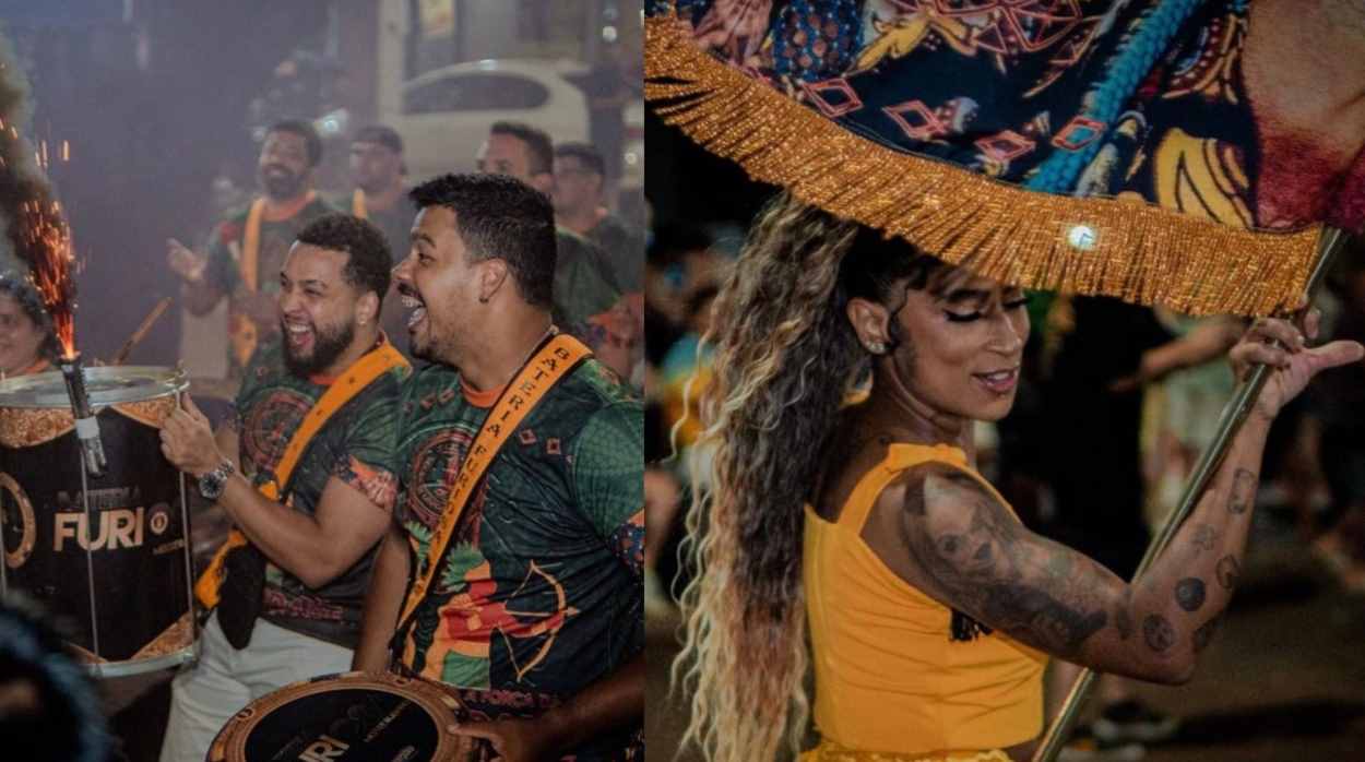 Mocidade Unida do Porto Meira leva desfile aberto ao Carnaval da Brasil em Foz